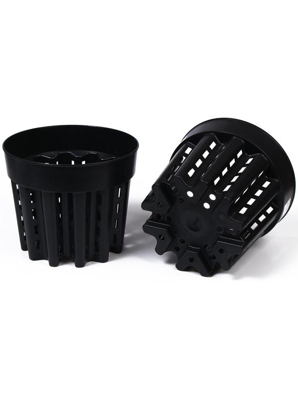 Горшок для рассады, 7.5 л, 26 × 26 × 21,5 см, чёрный