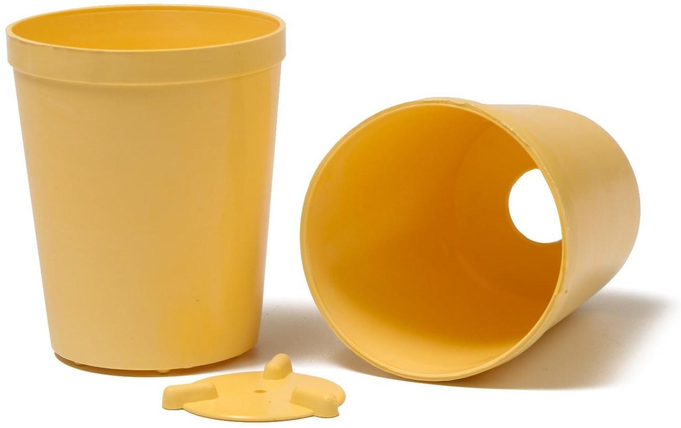 Набор для рассады: стаканы по 250 мл (18 шт.), поддон 40 × 20 см, цвет МИКС, Greengo