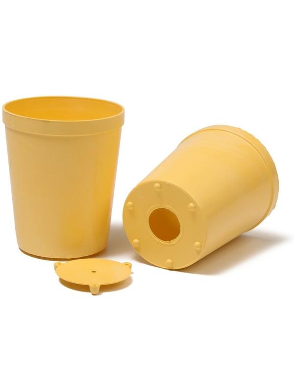 Набор для рассады: стаканы по 250 мл (18 шт.), поддон 40 × 20 см, цвет МИКС, Greengo