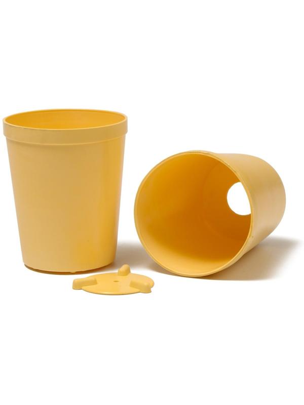 Набор для рассады: стаканы по 250 мл (18 шт.), поддон 40 × 20 см, цвет МИКС, Greengo