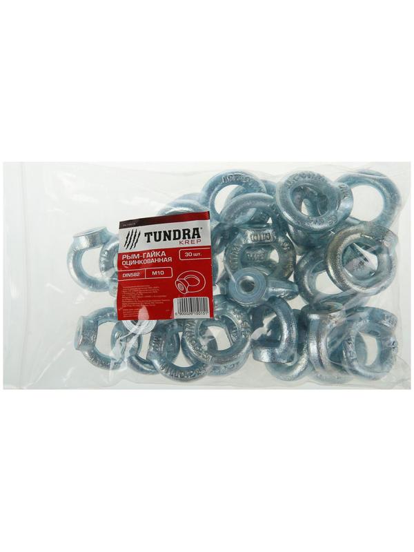 Рым-гайка ТУНДРА krep, DIN582, М10, оцинкованная