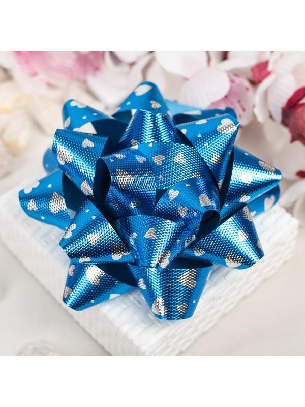 Бант-звезда №10 набор 6 шт., микс