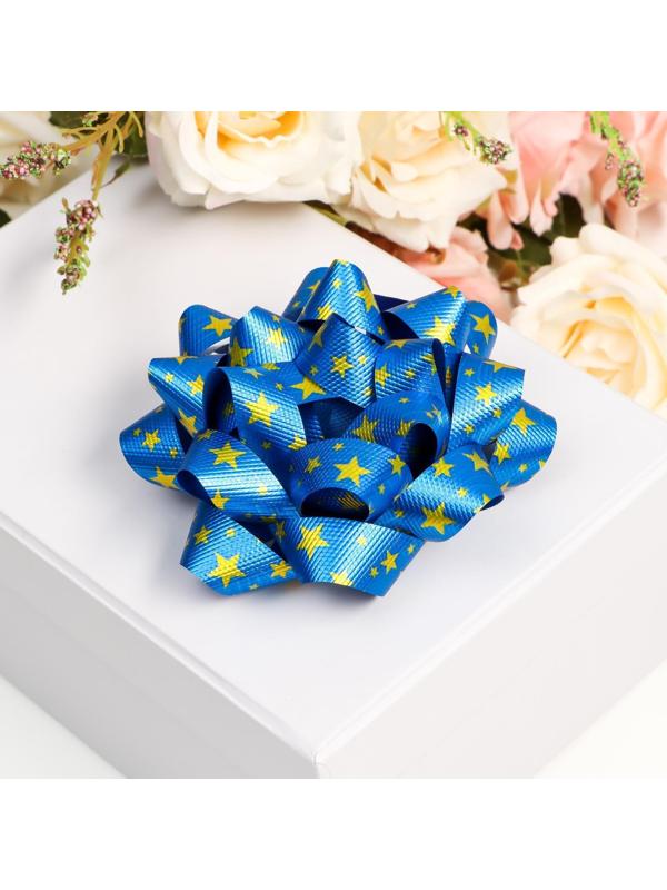 Бант-звезда №10 набор 6 шт., микс