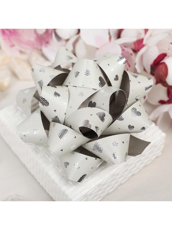 Бант-звезда №10 набор 6 шт., микс