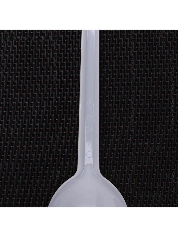 Ложка одноразовая столовая, 16 см, цвет белый