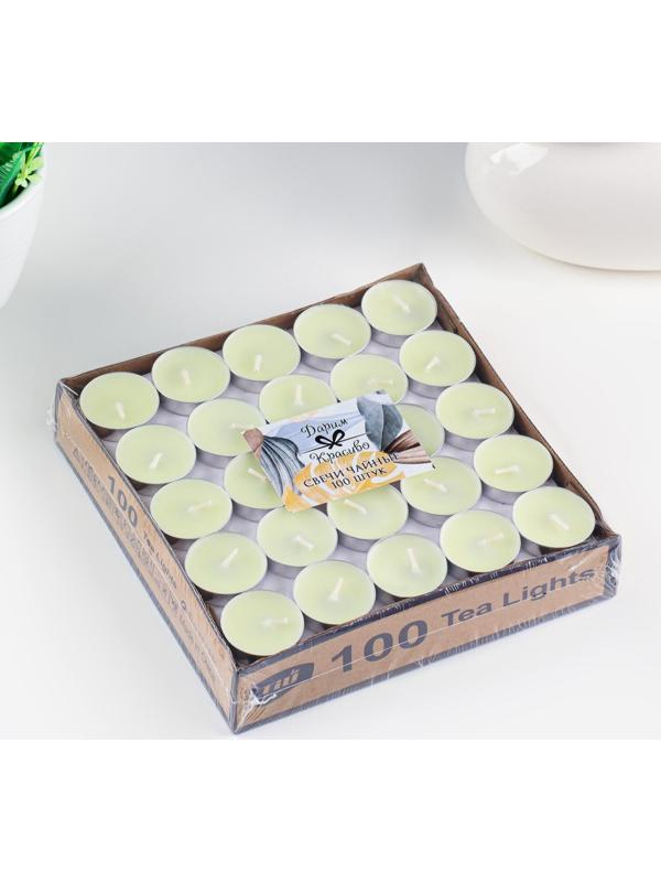 Свеча чайная 6г, 100шт