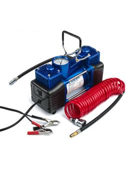 Компрессор Торнадо АС-620иа, двухпоршневой, 60 л/мин, 280 Вт, 12 В, 10 атм