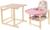 Стульчик для кормления «СТД-07», трансформер, цвет розовый (розовая столешница)