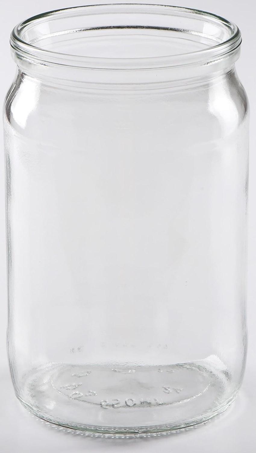 Банка стеклянная, 650 мл, СКО-82 мм
