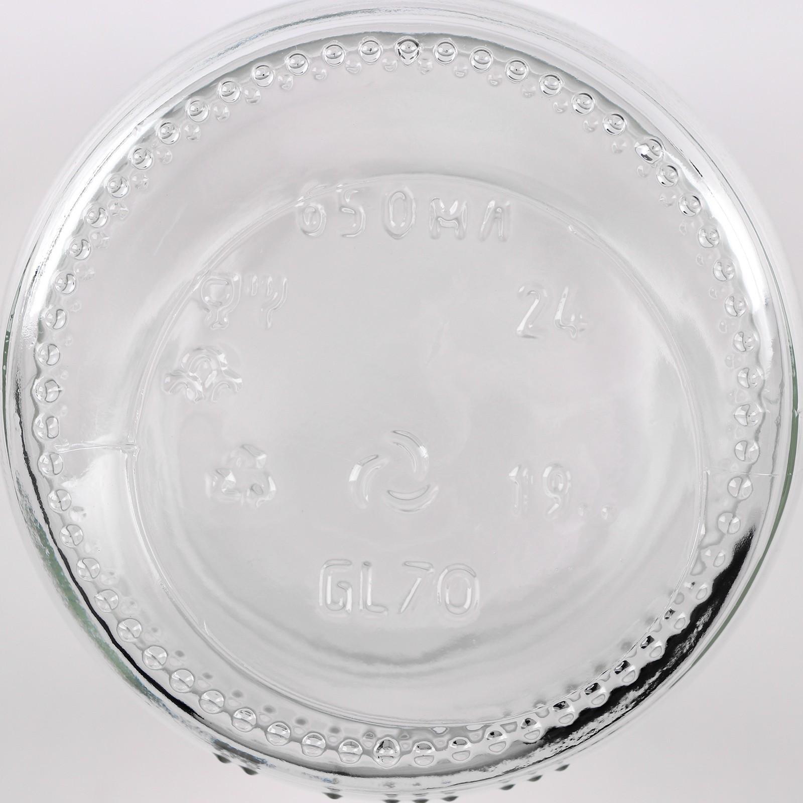 Банка стеклянная, 650 мл, СКО-82 мм