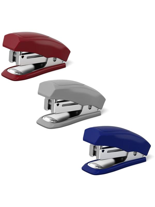 Степлер ErichKrause Elegance mini, № 24/6, 26/6, до 20 листов, микс