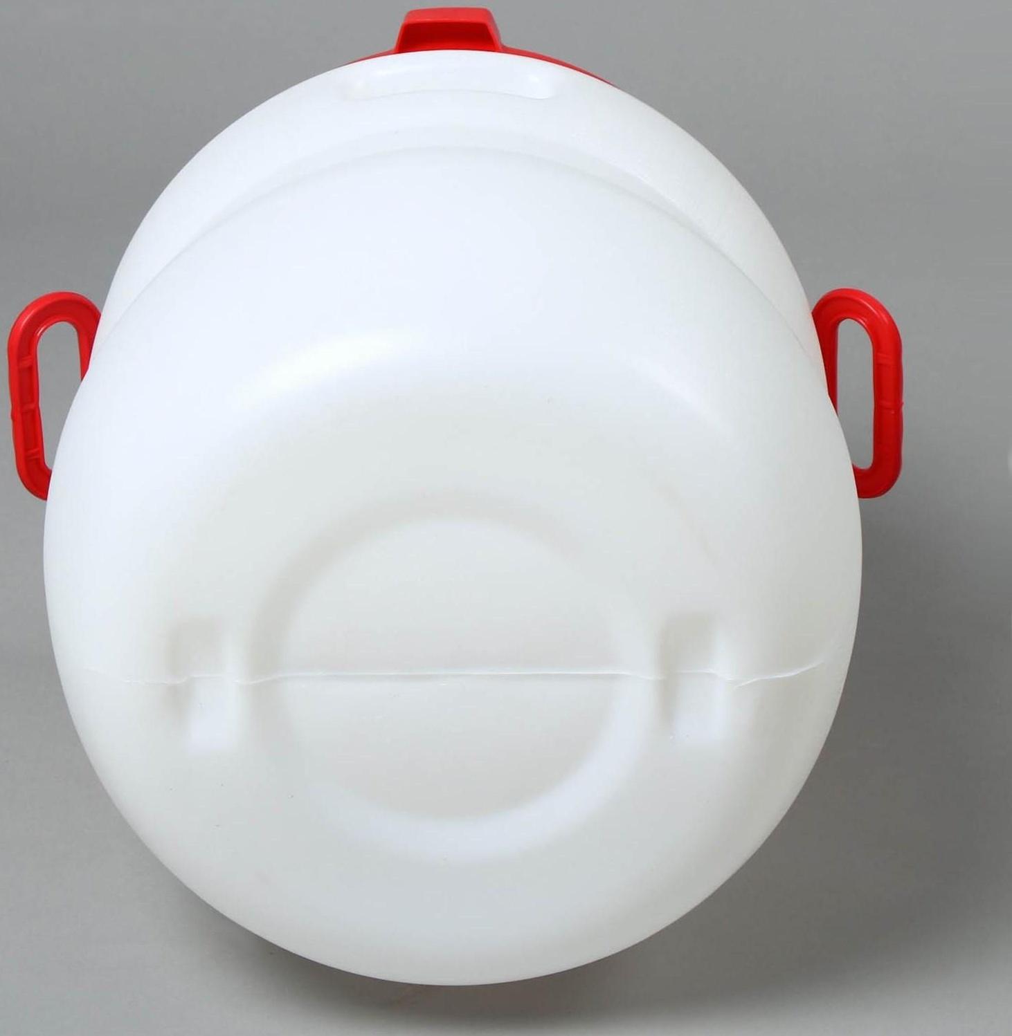 Фляга пищевая, 50 л, горловина 33,6 см, с герметичной крышкой