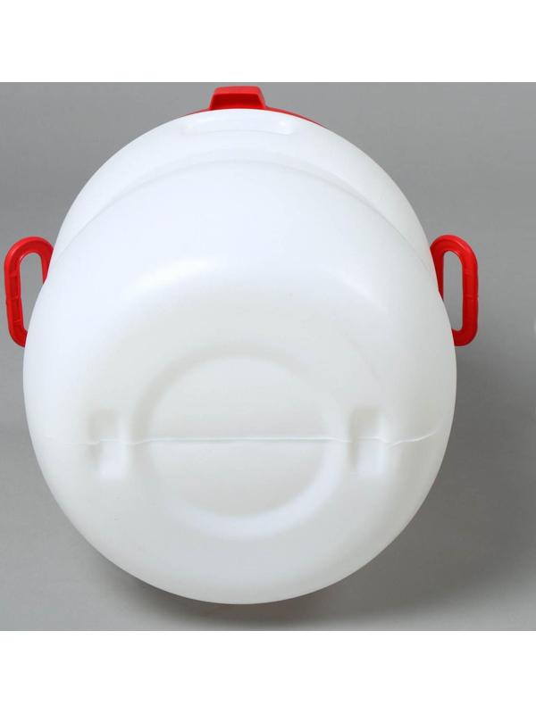 Фляга пищевая, 50 л, горловина 33,6 см, с герметичной крышкой