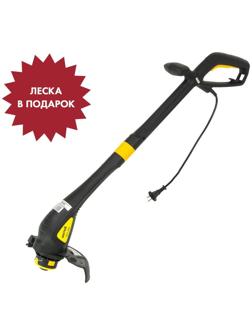 Триммер электрический Huter GET-400, 350 Вт, d=1.2 мм, скос 240 мм + ЛЕСКА