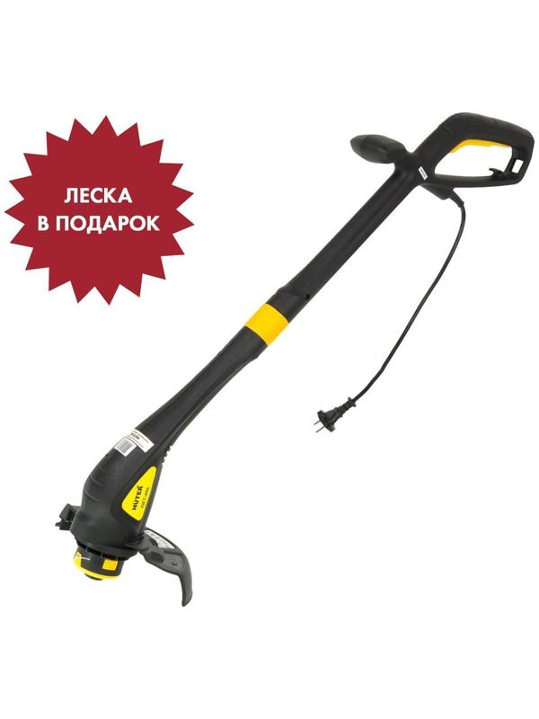 Триммер электрический Huter GET-400, 350 Вт, d=1.2 мм, скос 240 мм + ЛЕСКА