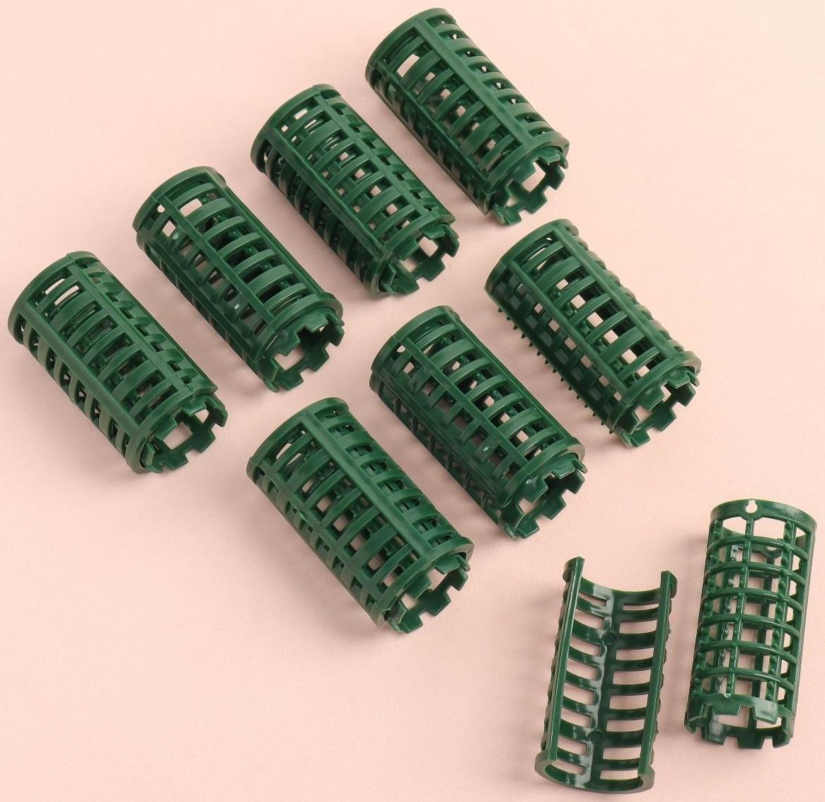 Бигуди с фиксатором, d = 2,7 см, 8 шт