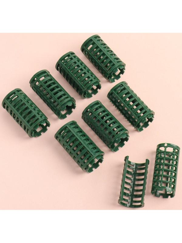 Бигуди с фиксатором, d = 2,7 см, 8 шт