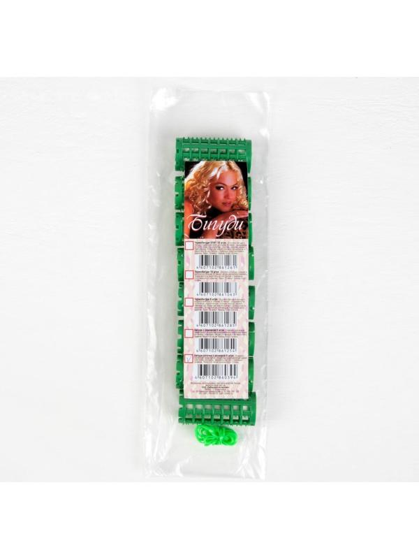 Бигуди на резинке, d = 2,7 см, 8 шт, цвет МИКС