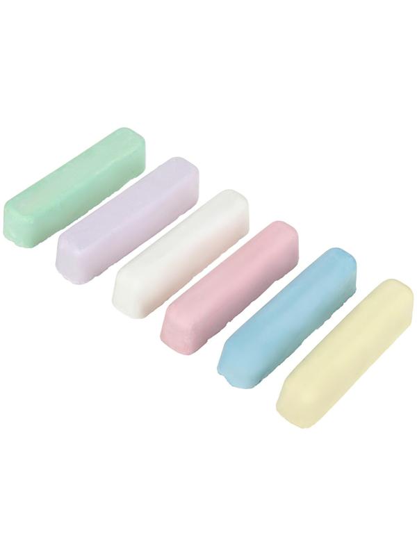 Мелки цветные для асфальта 24 штуки, 8 цветов 