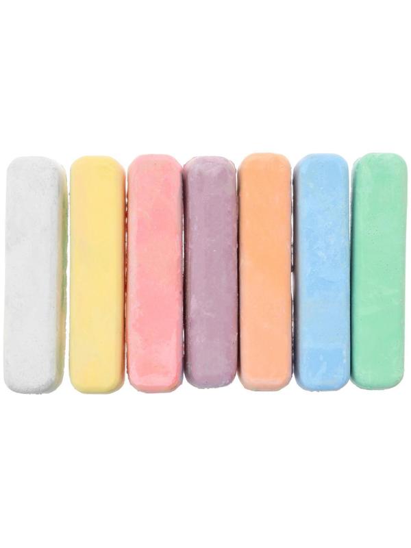 Мелки цветные для асфальта 7 штук 