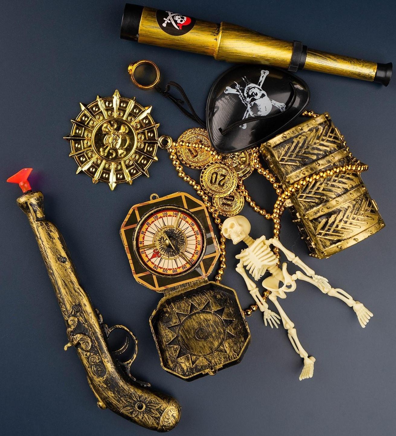 Набор пирата «Клад», 22 предмета