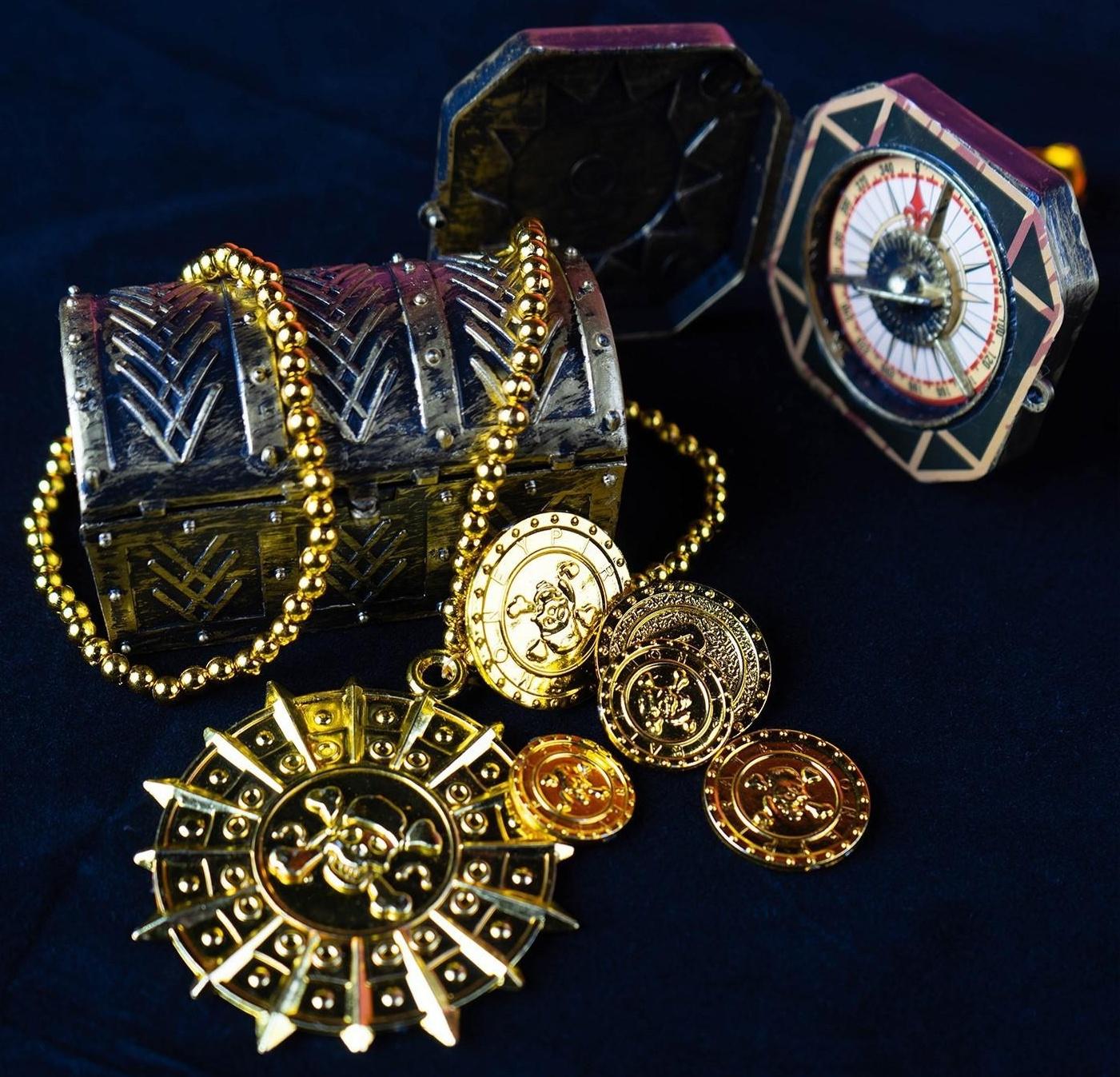 Набор пирата «Клад», 22 предмета