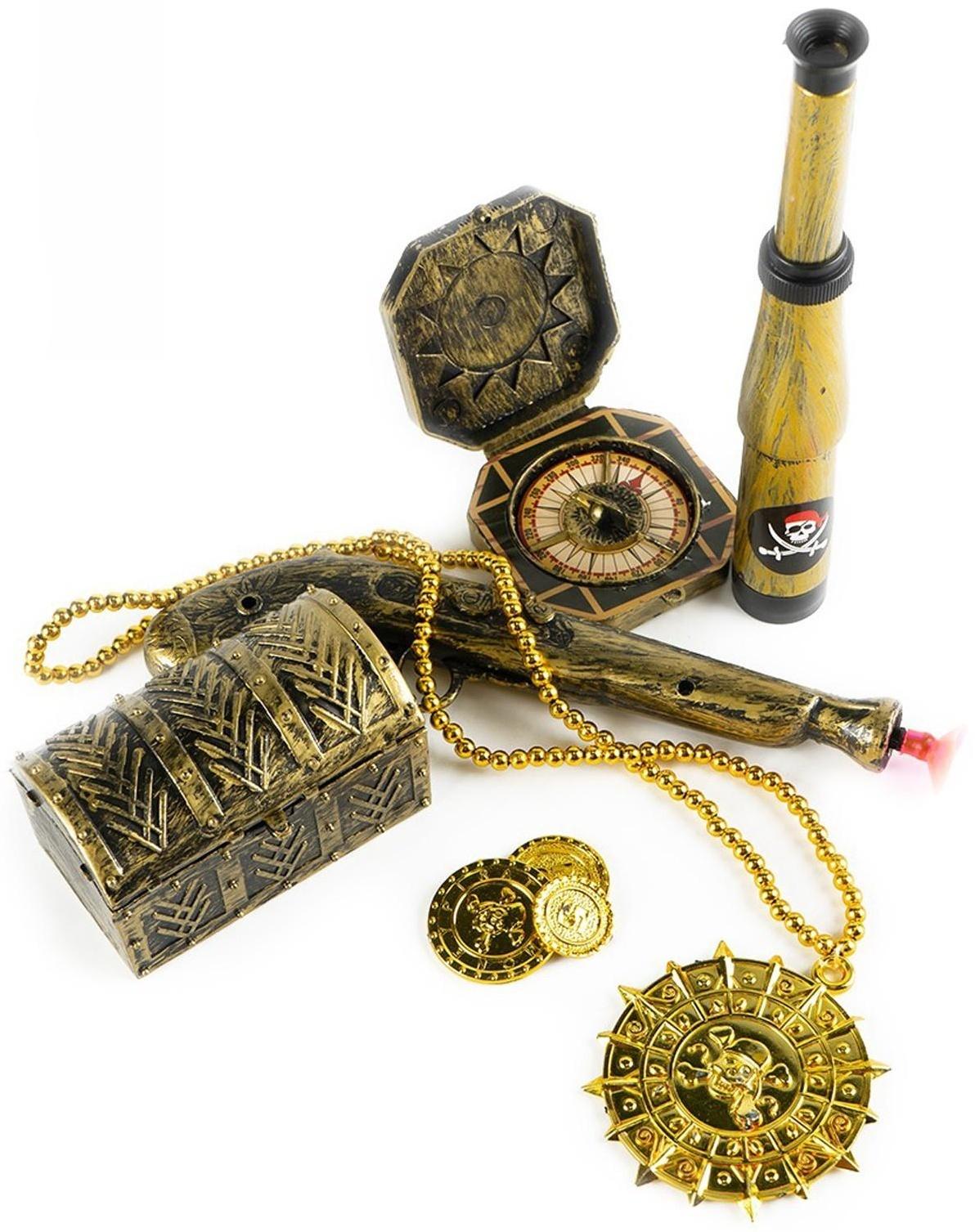 Набор пирата «Клад», 22 предмета