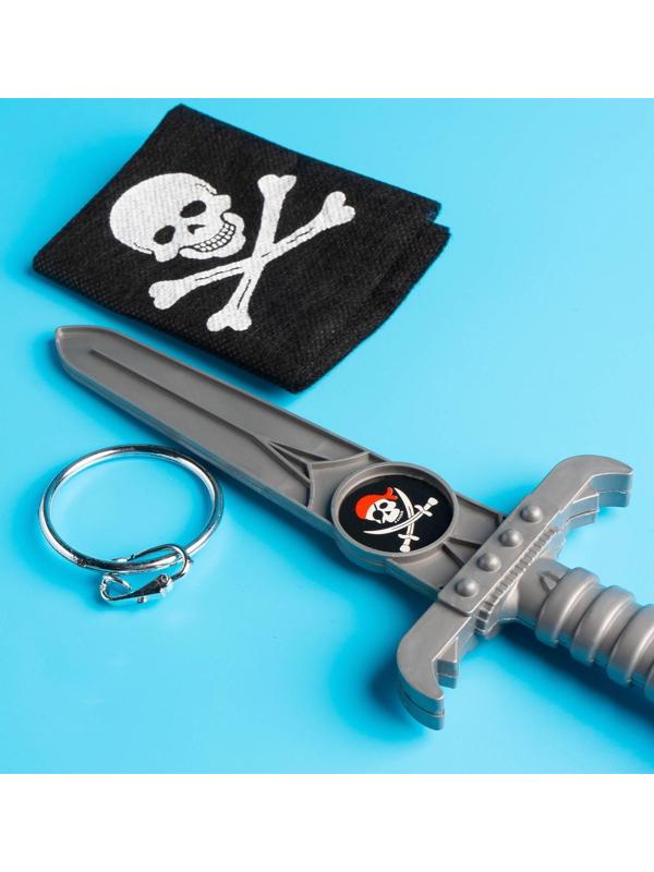 Набор пирата «Черная бандана», 4 предмета