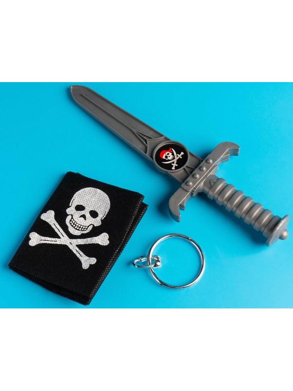 Набор пирата «Черная бандана», 4 предмета