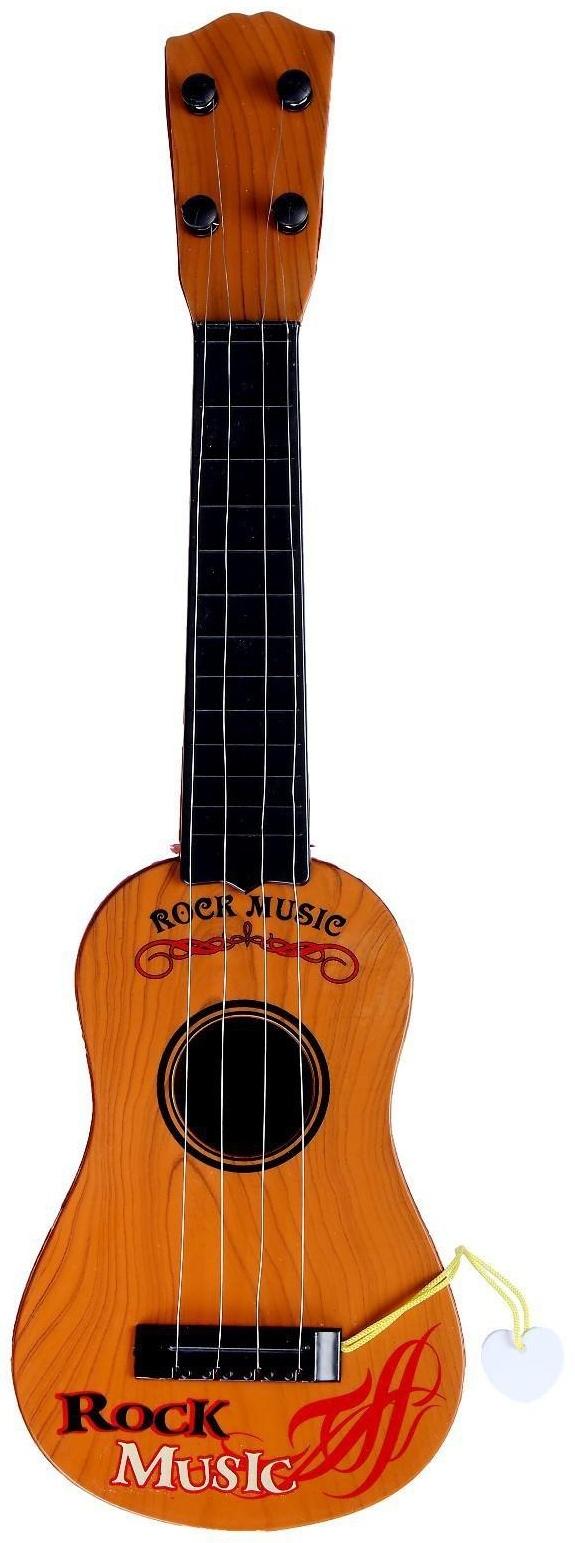 Детский музыкальный инструмент «Гитара: Классика», цвета МИКС