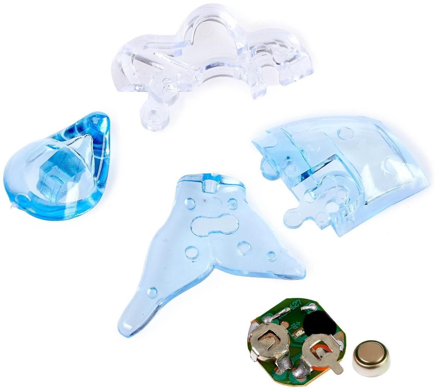 Пазл 3D кристаллический «Дельфин», 39 деталей, МИКС