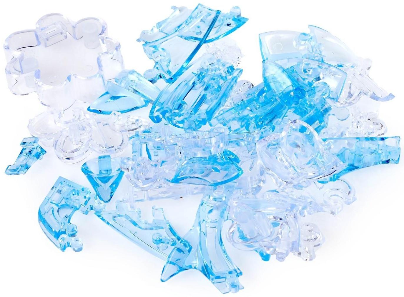 Пазл 3D кристаллический «Дельфин», 39 деталей, МИКС