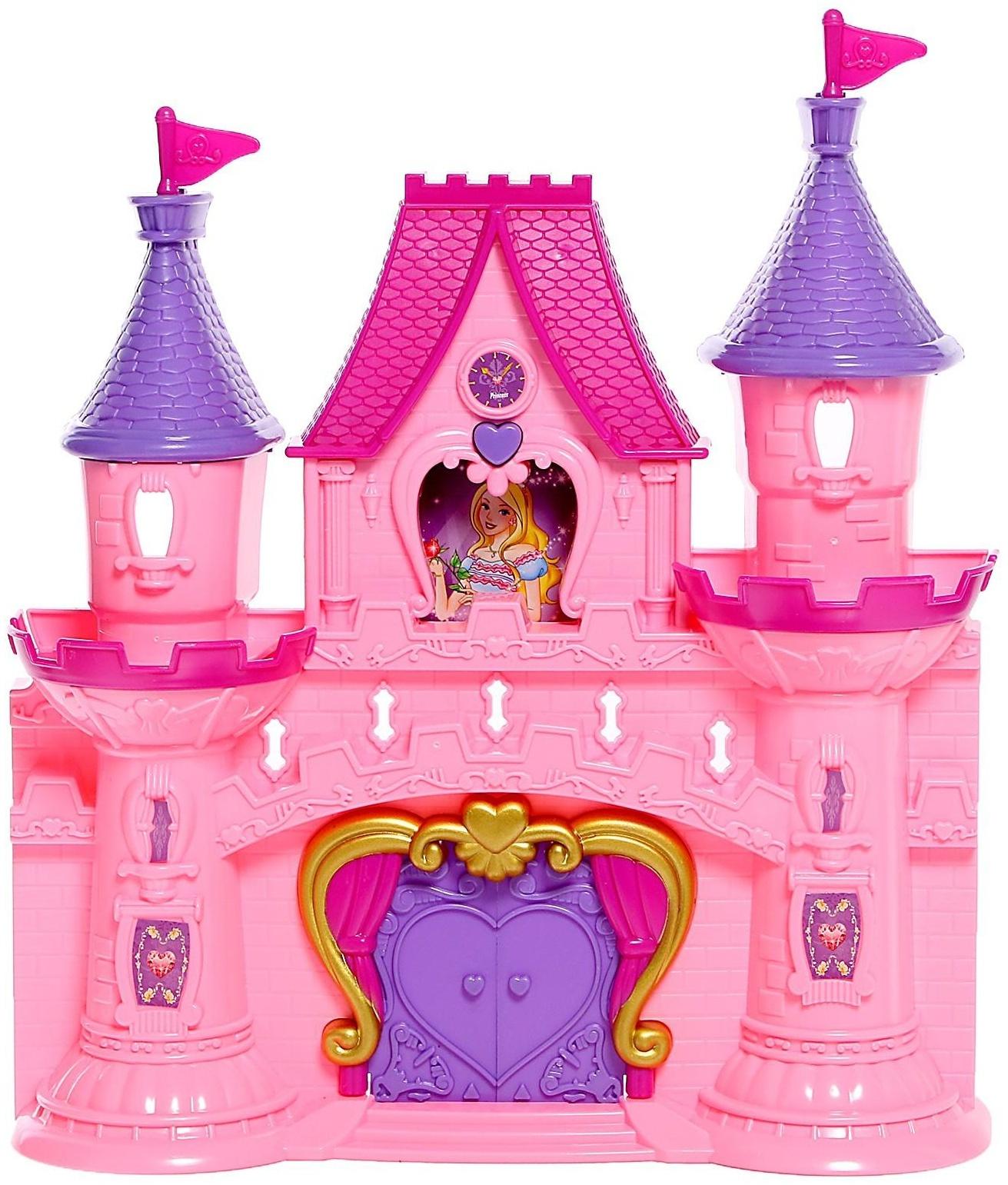 Замок для кукол «Мечта» с аксессуарами, световые и звуковые эффекты