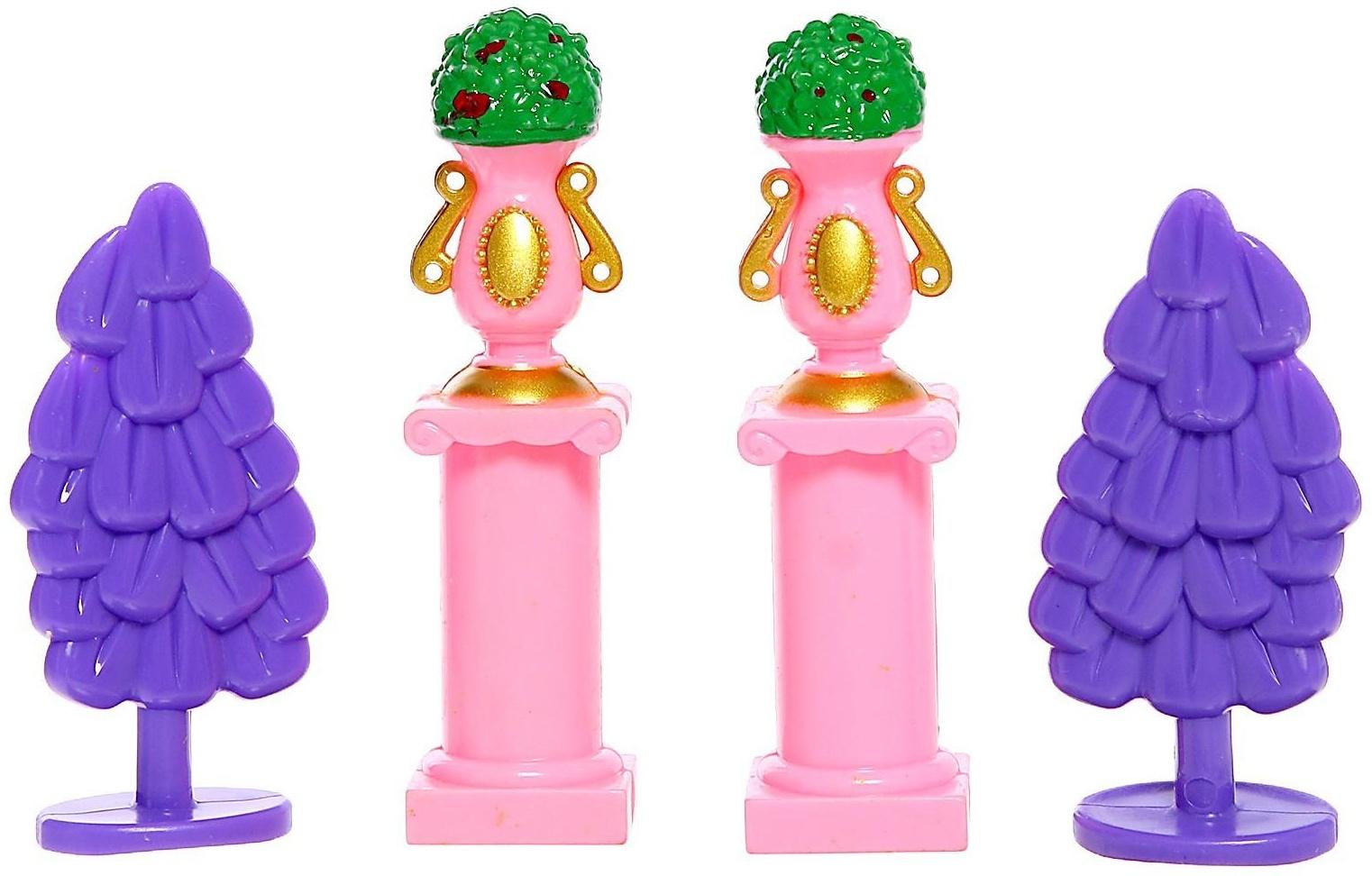 Замок для кукол «Мечта» с аксессуарами, световые и звуковые эффекты