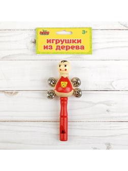 Погремушка с бубенцами «Букашки», цвета МИКС