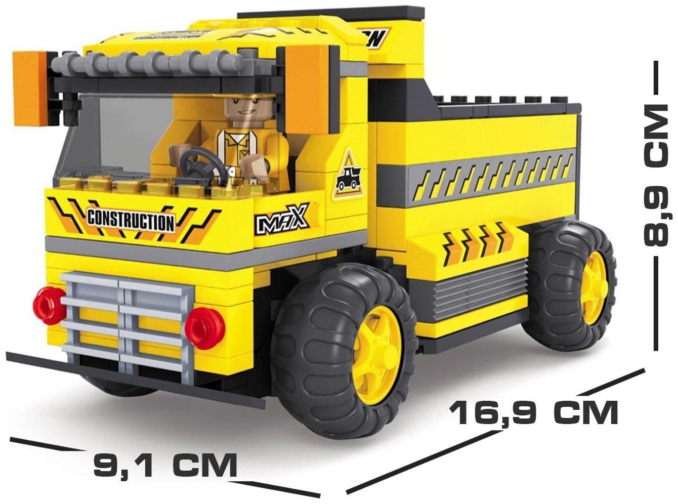 Конструктор на радиоуправлении Гонка «Самосвал», 217 деталей
