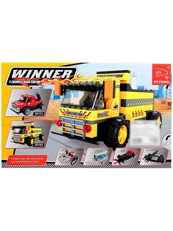 Конструктор на радиоуправлении Гонка «Самосвал», 217 деталей