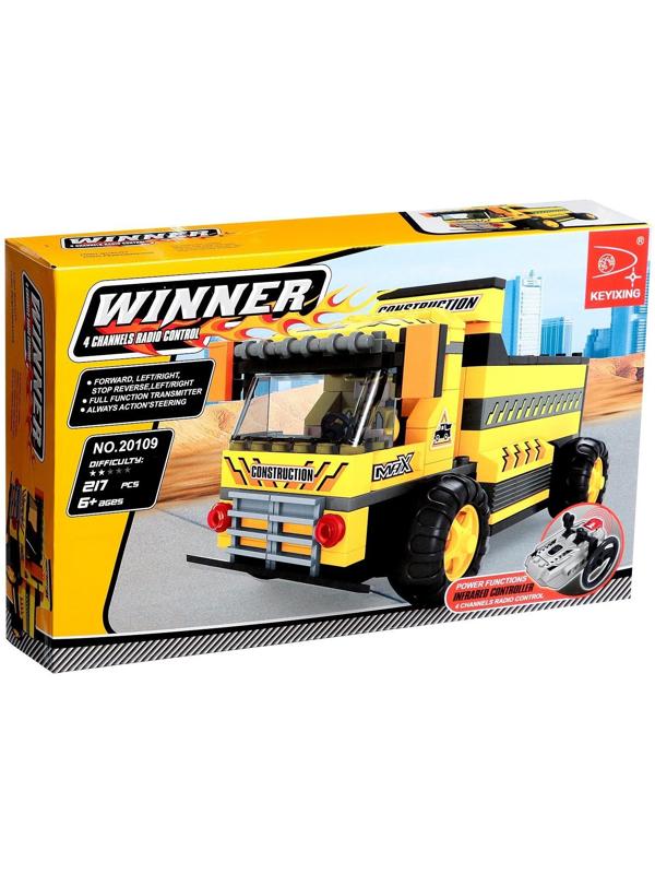 Конструктор на радиоуправлении Гонка «Самосвал», 217 деталей