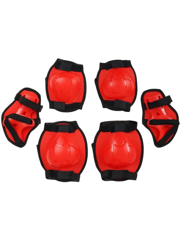 Защита роликовая OT-2017, размер универсальный, цвет красный