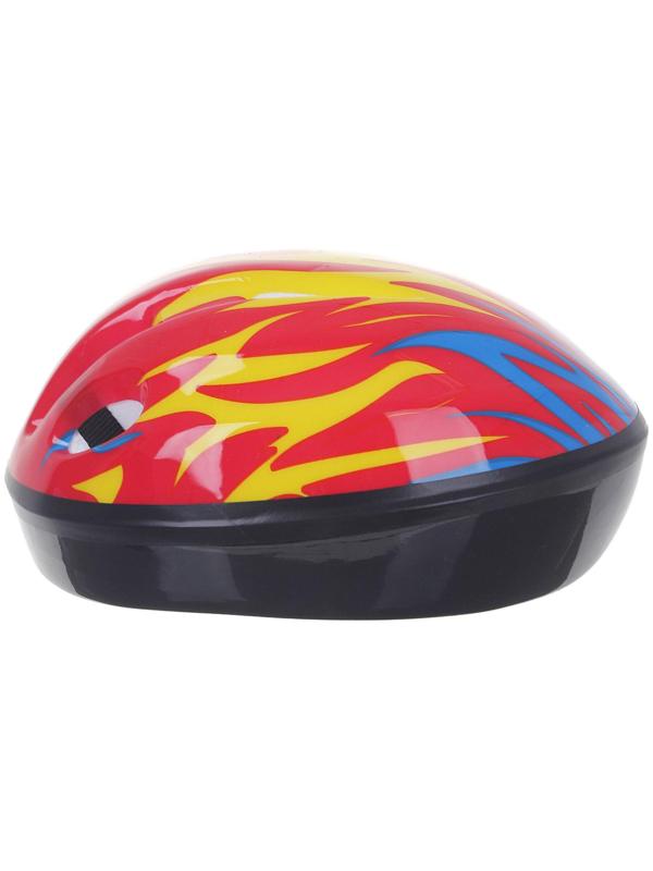 Шлем защитный детский OT-H6, размер S, обхват 52-54 см, цвет красный