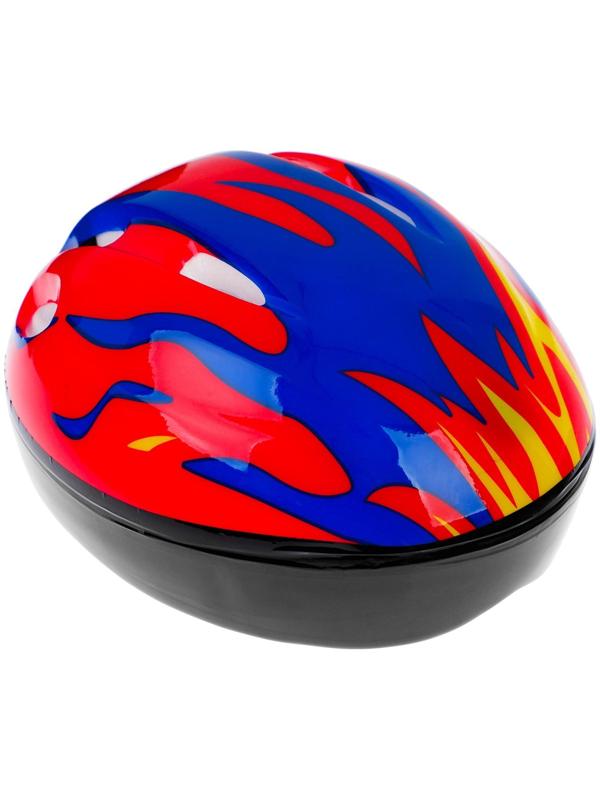 Шлем защитный детский OT-H6, размер S, обхват 52-54 см, цвет красный