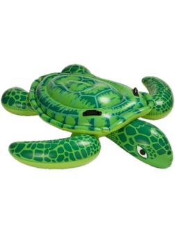 Игрушка для плавания Intex «Черепаха» 57524, с ручками, от 3 лет / 150 х 127 см.