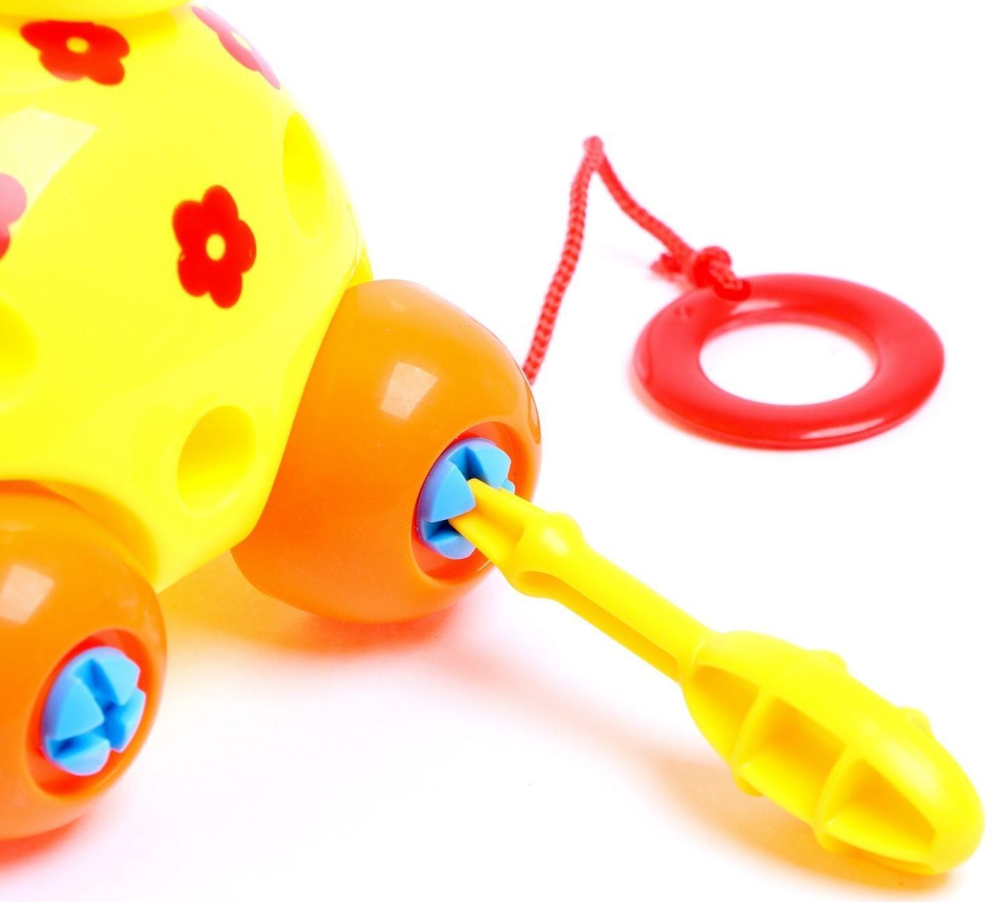 Конструктор для малышей «Жираф», 24 детали