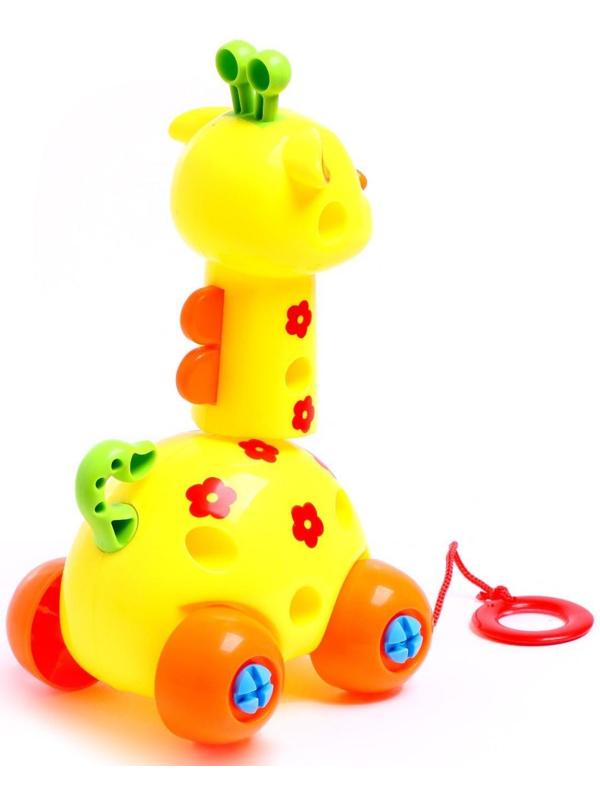 Конструктор для малышей «Жираф», 24 детали