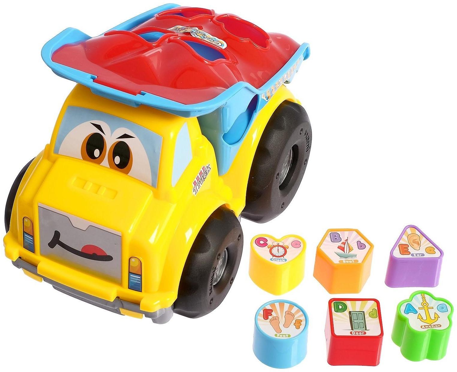 Развивающая игрушка-сортер «Грузовик», МИКС