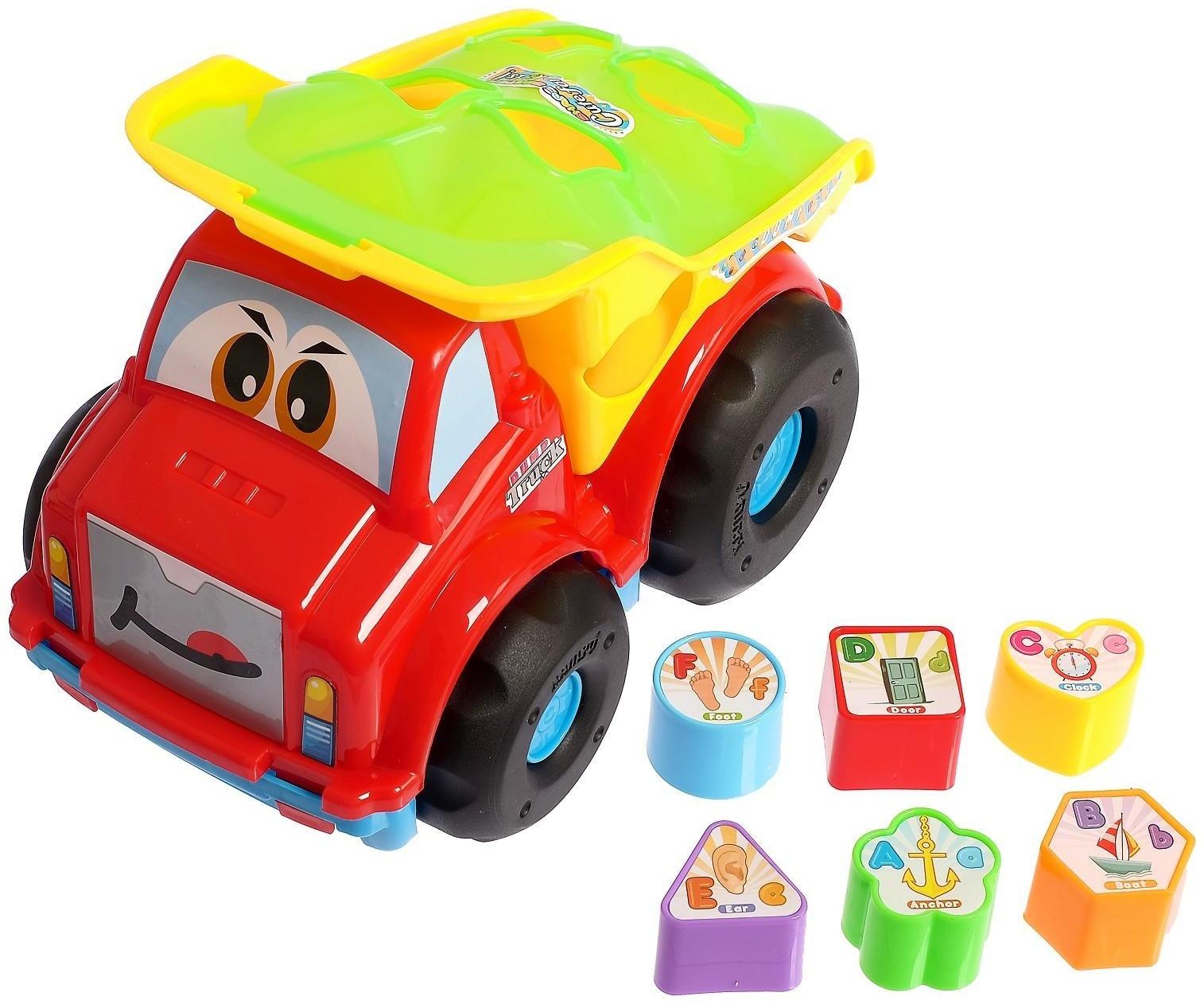 Развивающая игрушка-сортер «Грузовик», МИКС