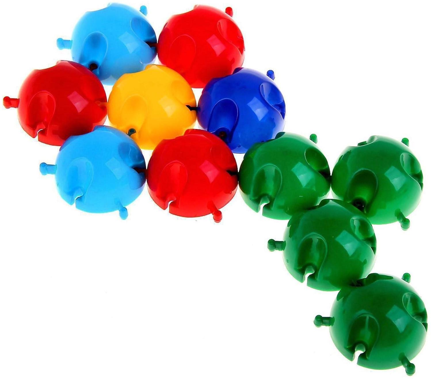 Мозаика настольная с крупными фишками, 90 элементов, d=35 мм