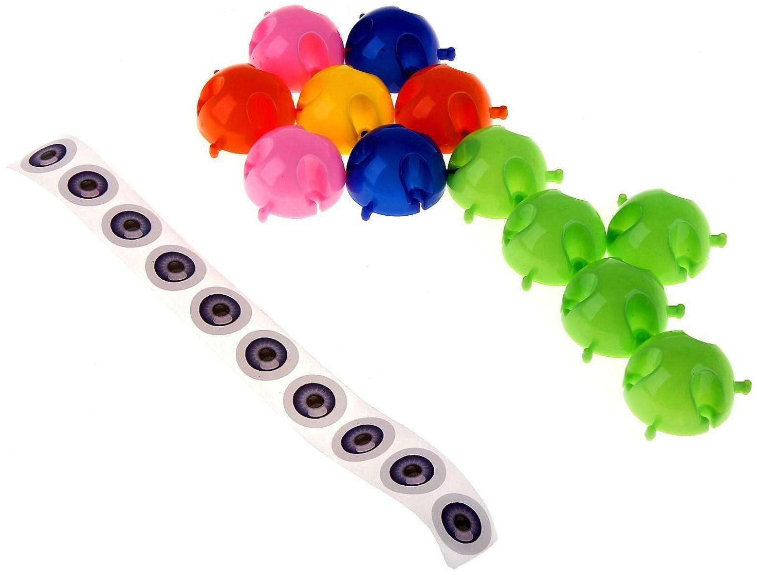 Мозаика настольная с крупными фишками, 90 элементов, d=35 мм