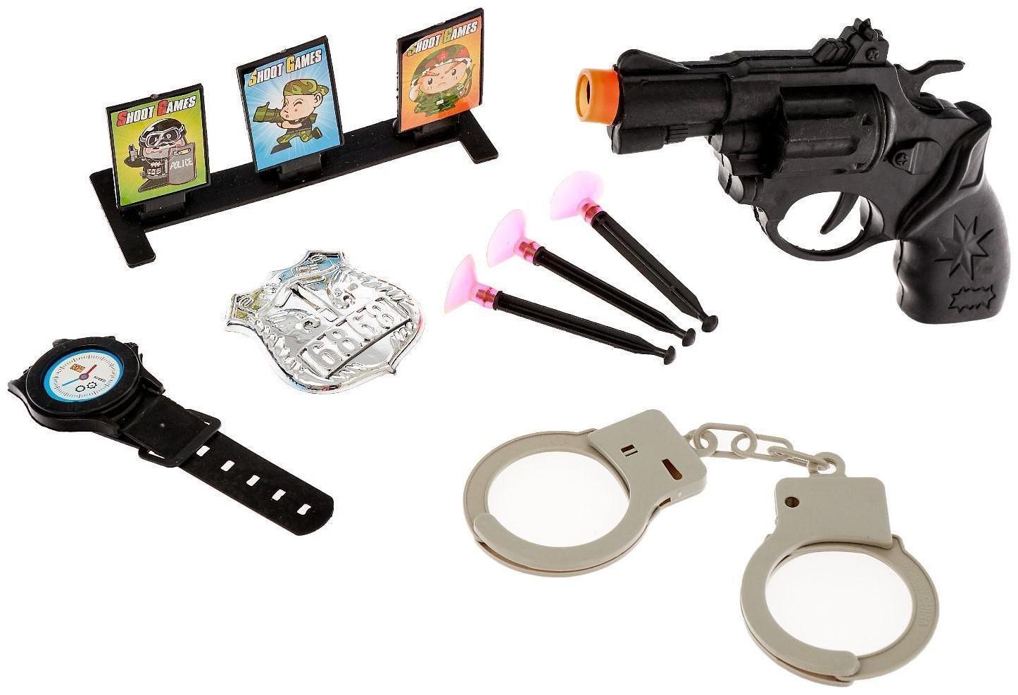 Набор полицейского «Тир», 8 предметов