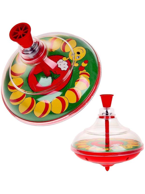 Юла прозрачная «Гусеница», МИКС